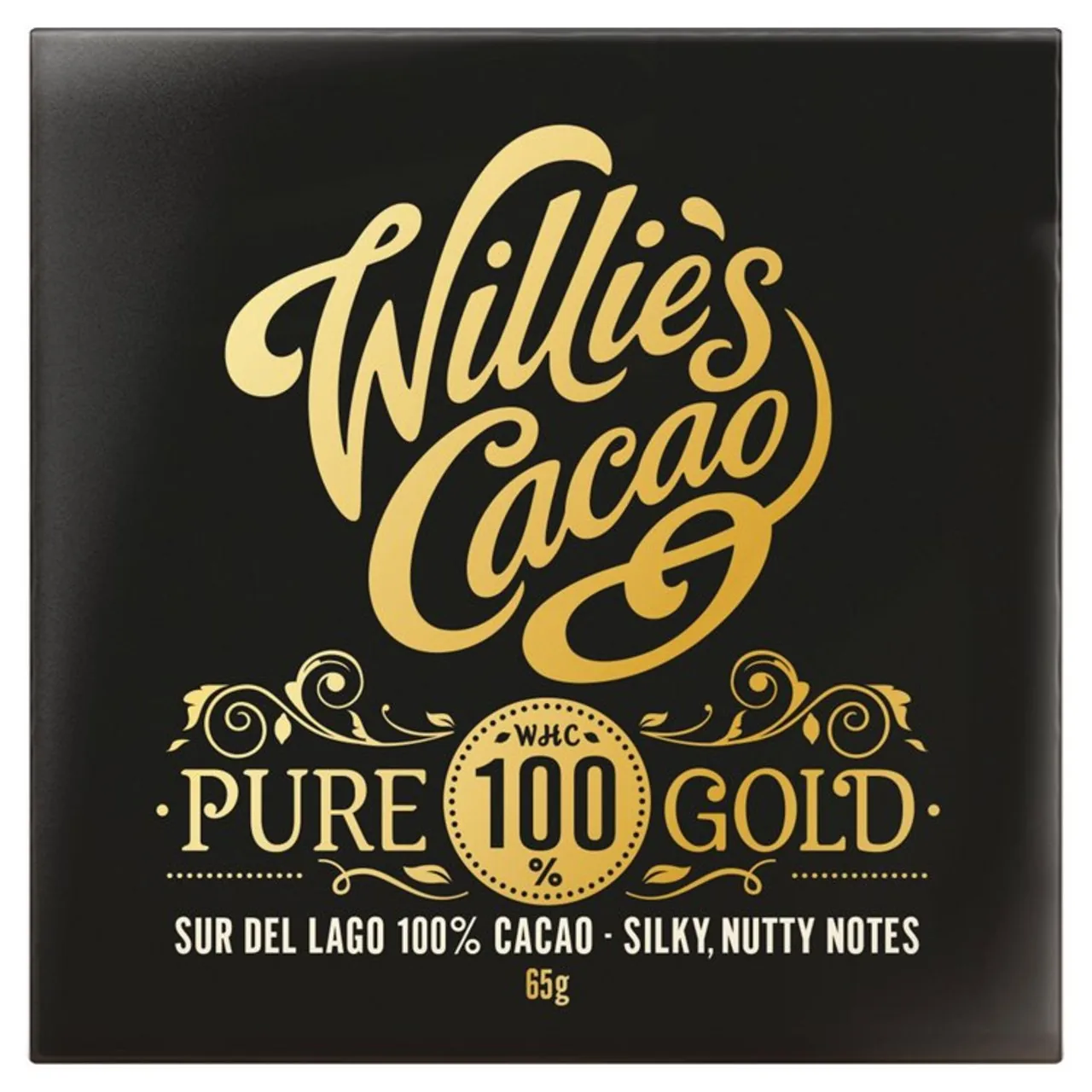 Willie's Cacao Pure 100% Gold Sur del Lago Cacao 40g