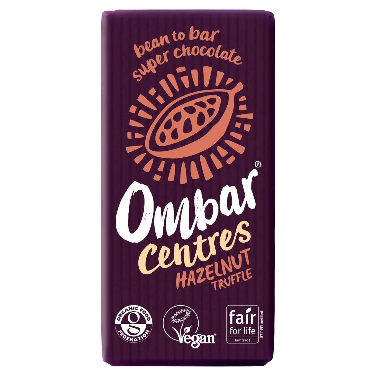 Ombar Centres Hazelnut Truffle 70g