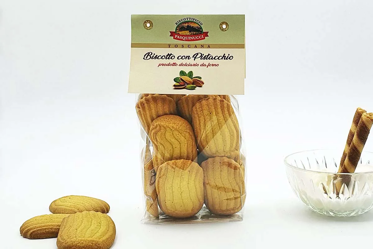 Biscotti con pistacchio