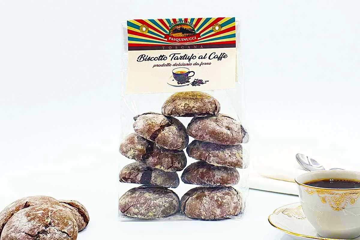 Biscotto tartufo al caffè