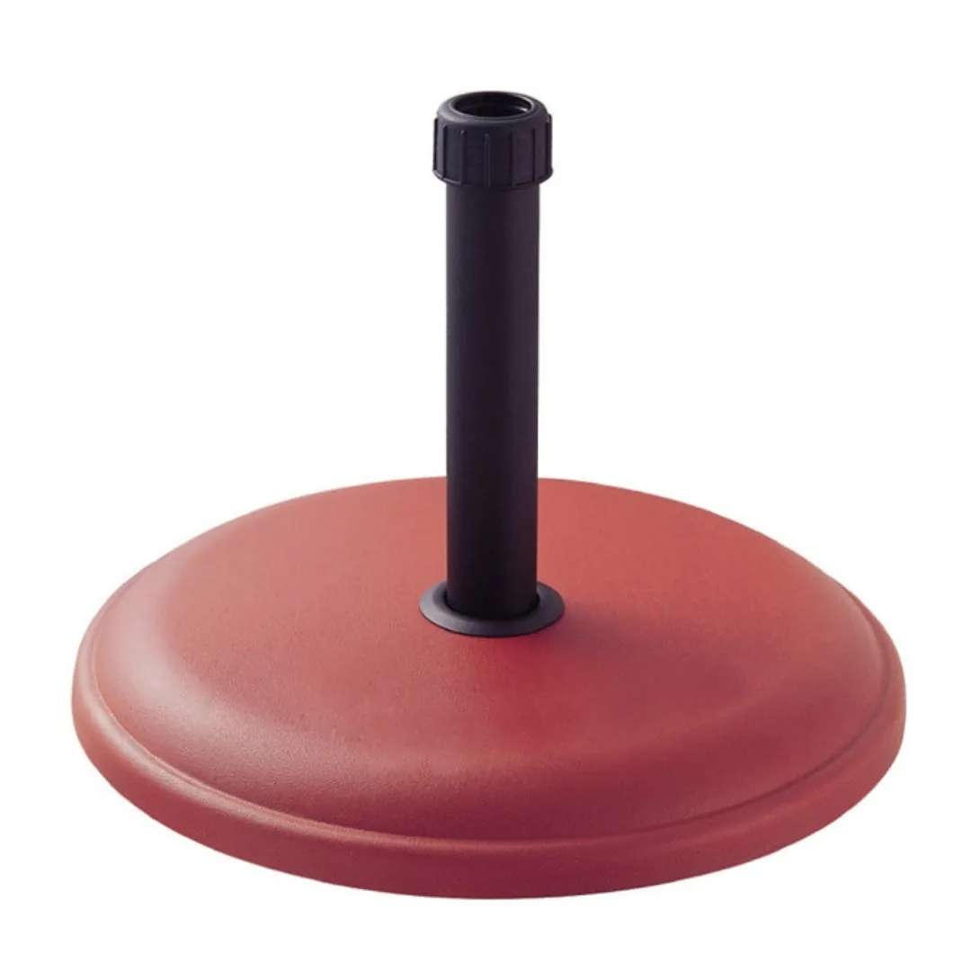 Base Cemento per Ombrelloni colore Terracotta 16 kg