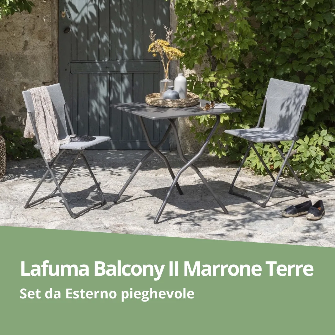 Set Balcony Terre - Arredamento da esterno elegante