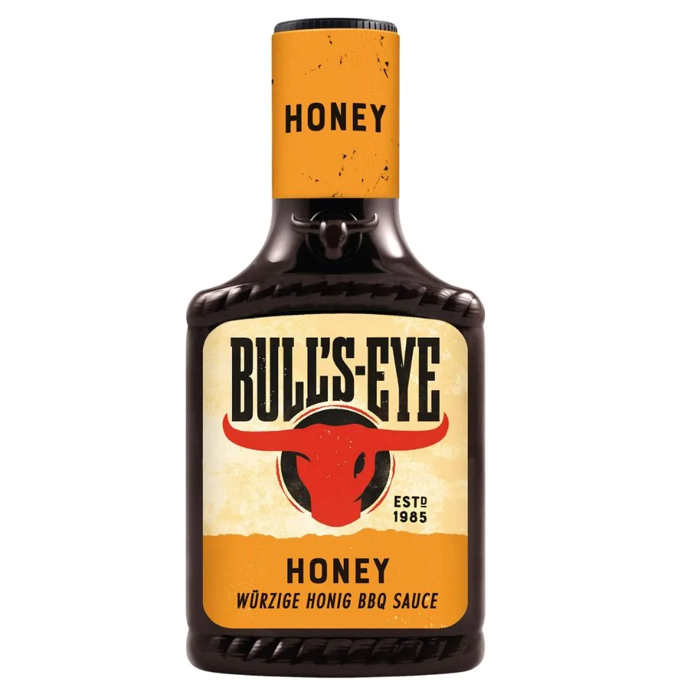 Bull's-Eye Honey BBQ Sauce, sauce barbecue au miel de 300ml