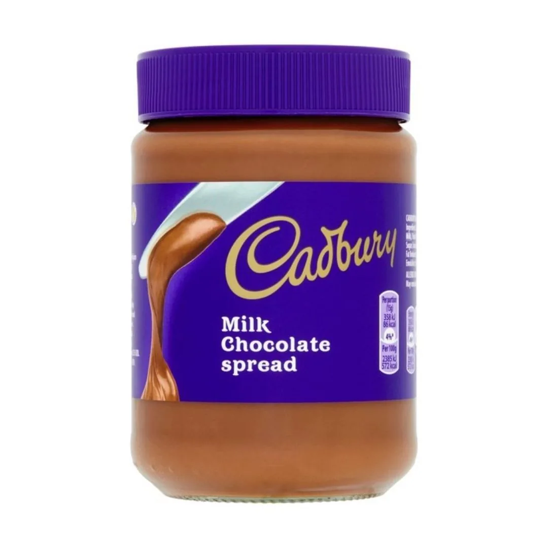 Cadbury Pâte à Tartiner au Chocolat au Lait, pot de crème au chocolat de 400g