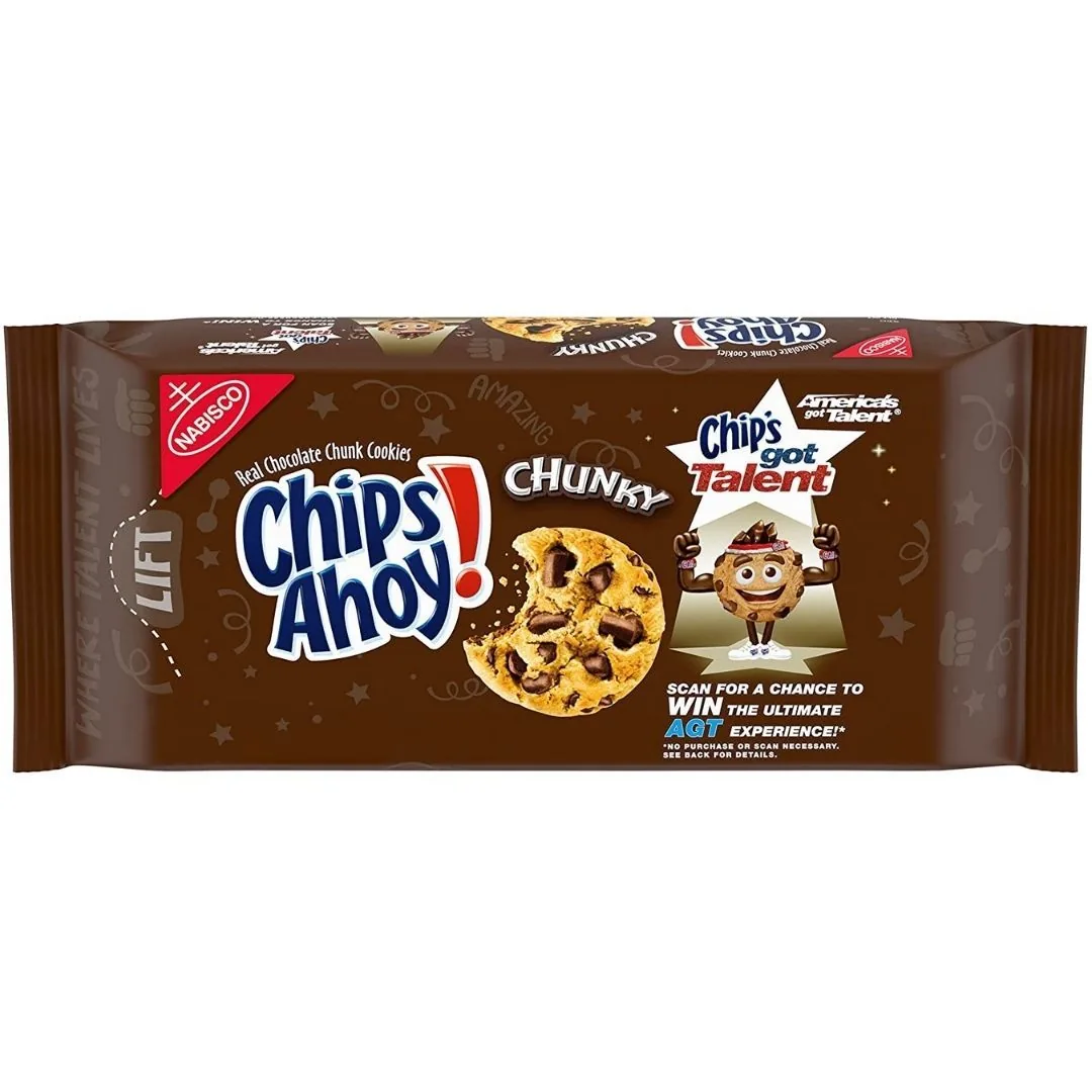 Chips Ahoy! Chunky, cookies aux pépites de chocolat de 333g