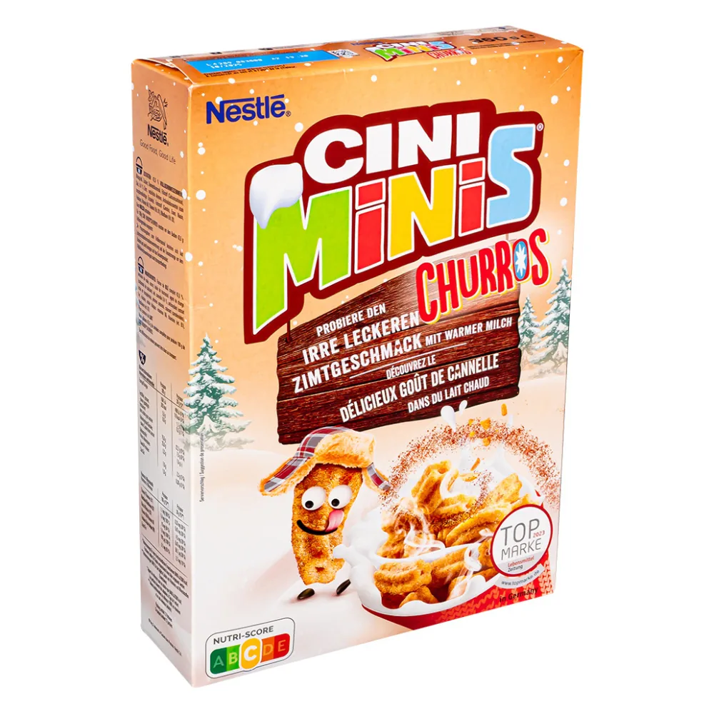 Nestlé Cini Minis Churros, churros à la cannelle de 360g