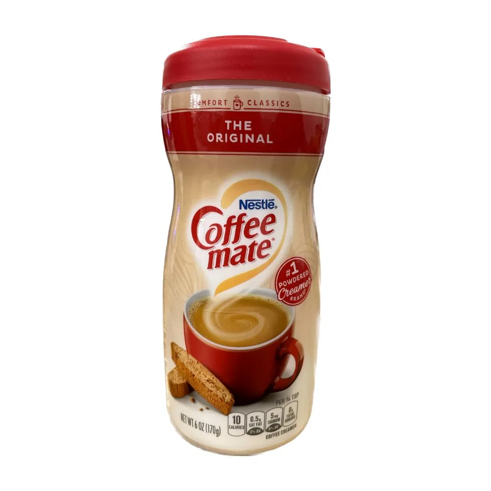 Coffee Mate Powder Original Creamer, mélange en poudre pour café de 170 g