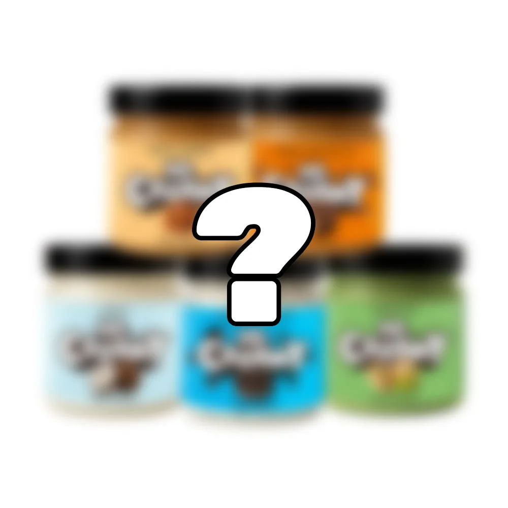 Combo Mr. Creamy "Saveurs Surprise", 5 crèmes à tartiner aux saveurs surprises de 200 g