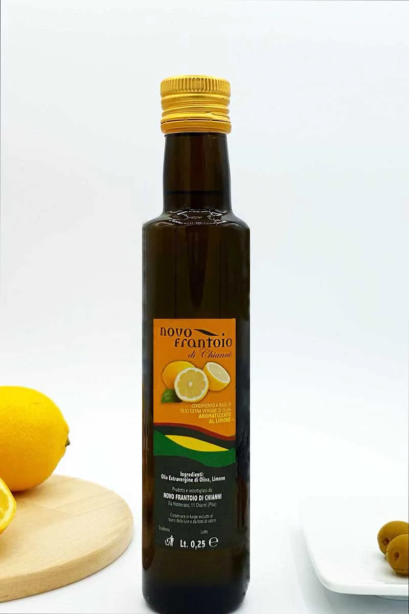 Condimento a base d'olio EVO aromatizzato al limone