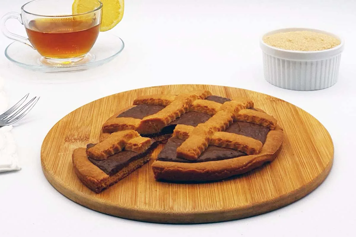 Crostata crema nocciole