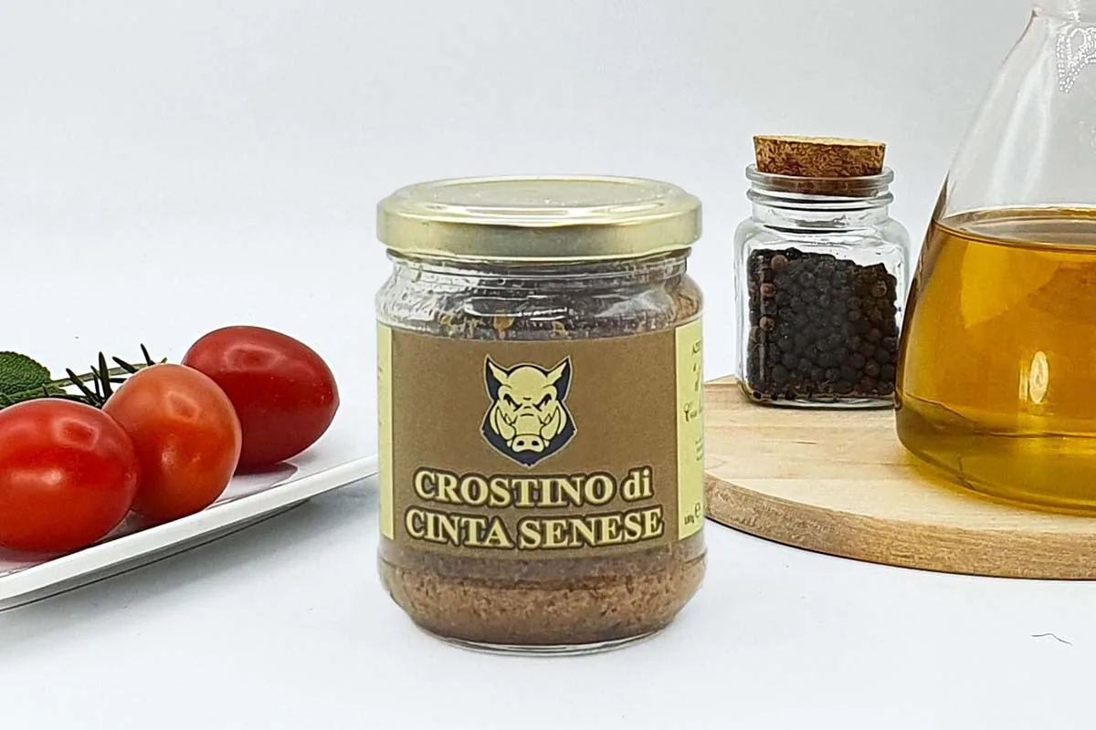 Crostino di Cinta senese