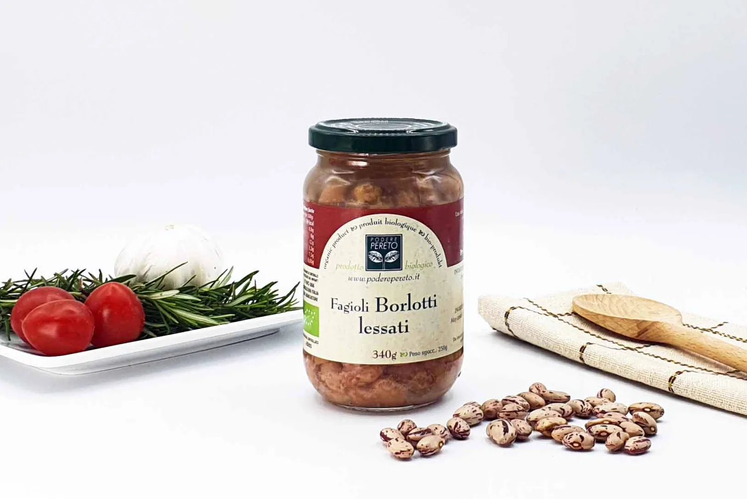 Fagioli borlotti lessati