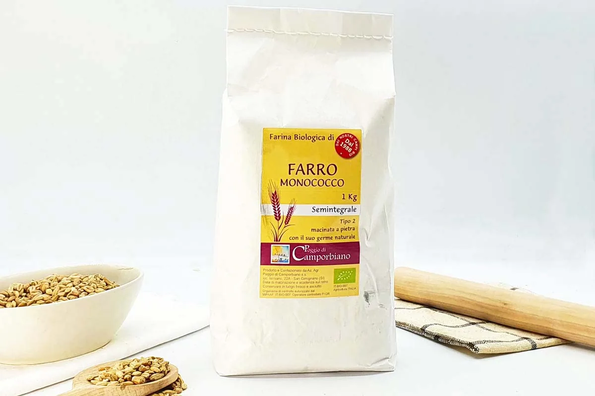 Farina di farro monococco semintegrale