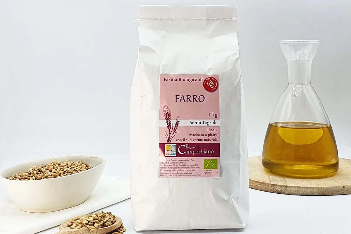 Farina di farro semintegrale