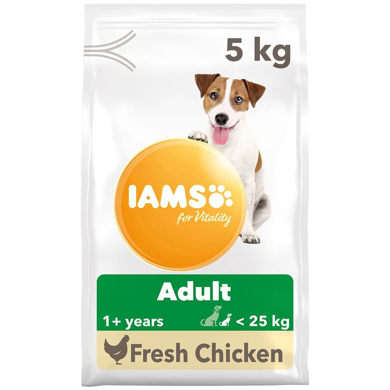 IAMS for Vitality Adult Dog Food Small/Medium Breed With Fresh Chicken 5kg