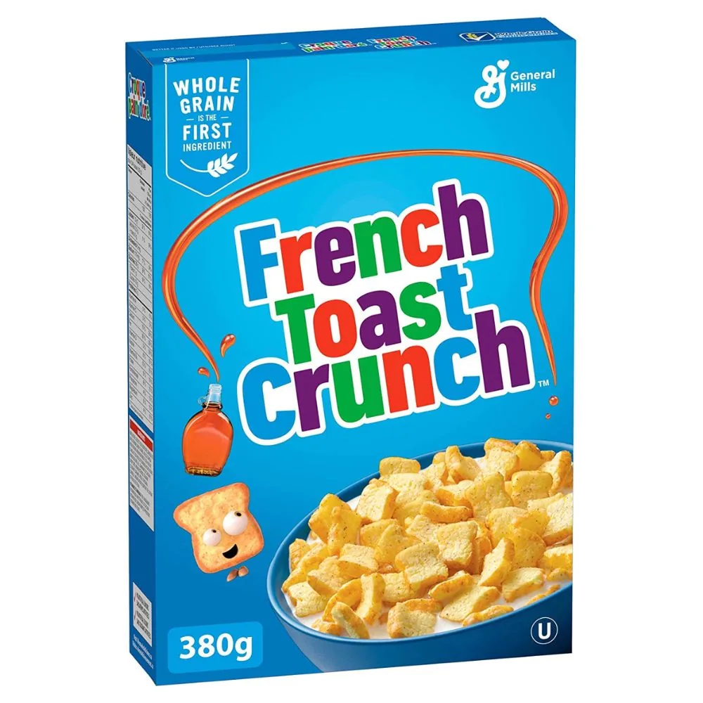 French Toast Crunch, céréales à la cannelle et au sirop d'érable de 380g