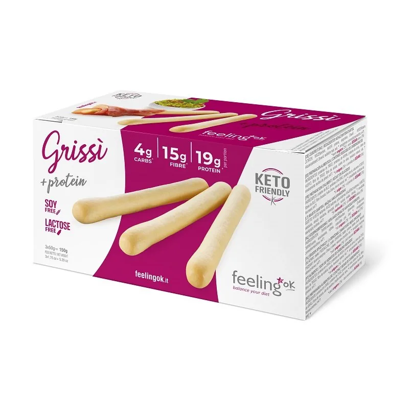 FDO - GRISSÌ +PROTEIN - Grissini Proteici Low Carb