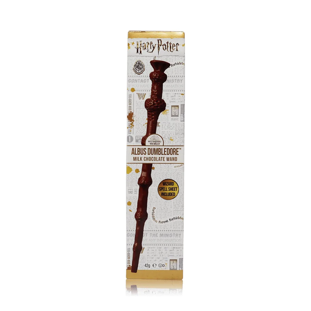 Baguette de Dumbledore Harry Potter, baguette magique au chocolat d'Albus Dumbledore de 42g