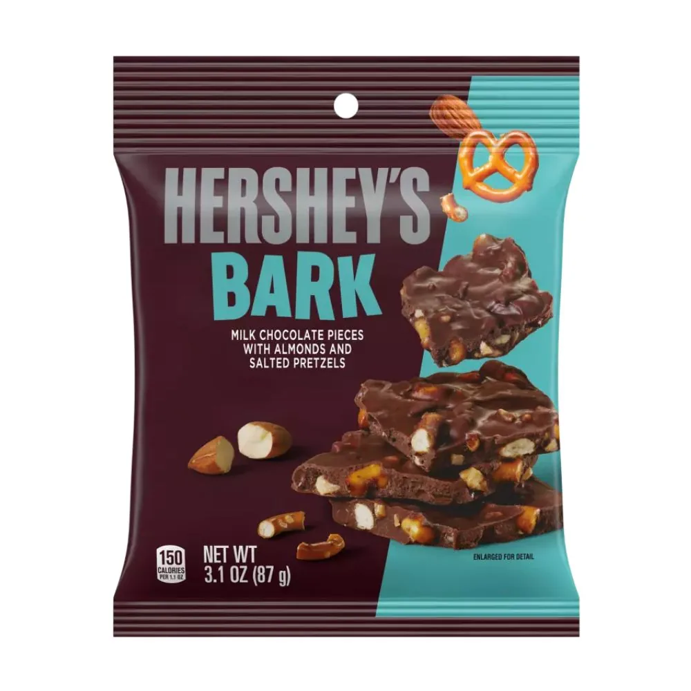 Écorce de Hershey's avec Amandes & Bretzels Salés 87g