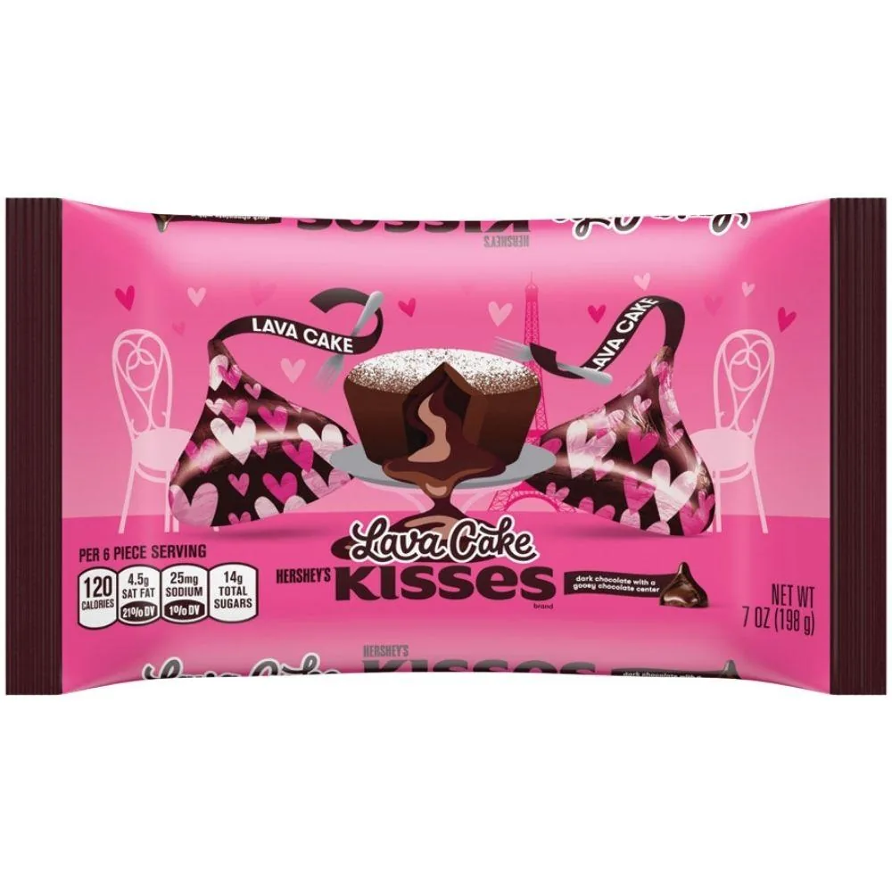 Hershey's Lava Cake Kisses, chocolats au cœur fondant de 198g