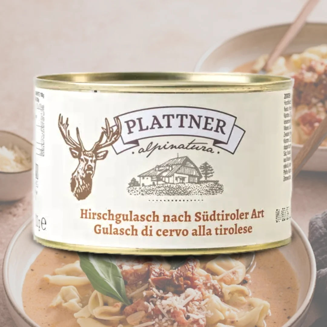 Hirschgulasch nach Südtiroler Art - 400g