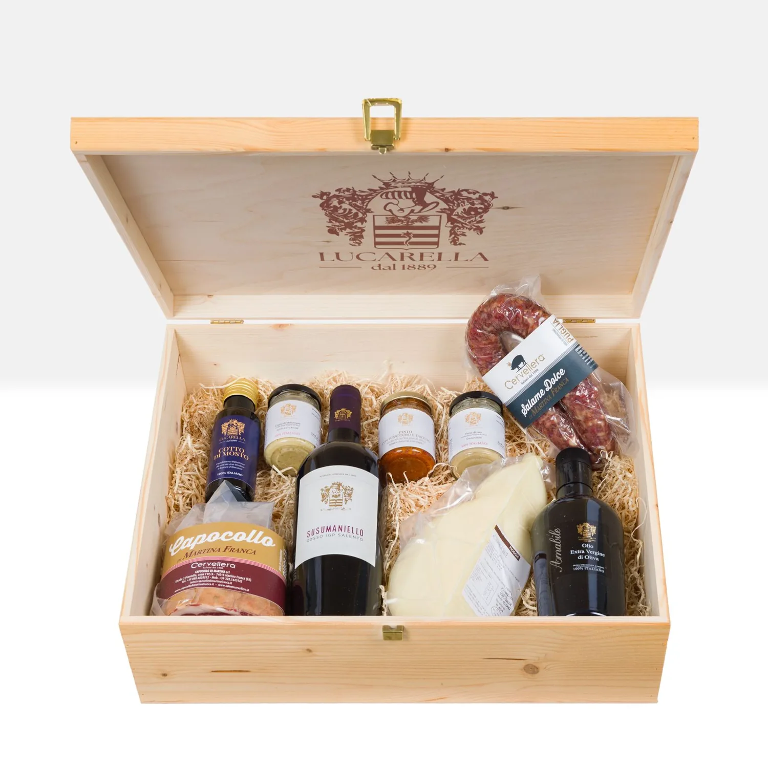 Lucarella Box legno Media