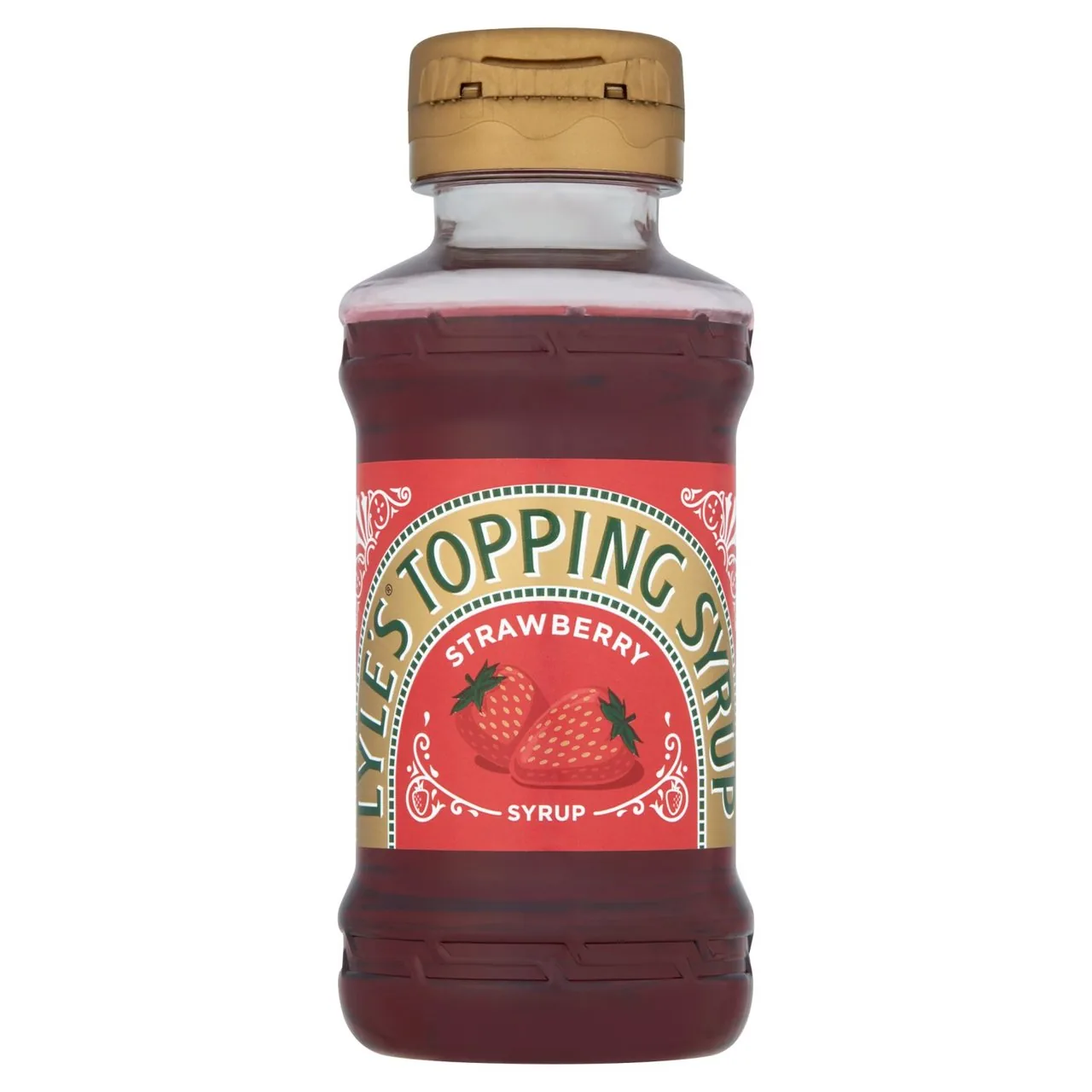 Lyle's Squeezy Strawberry Syrup 325g