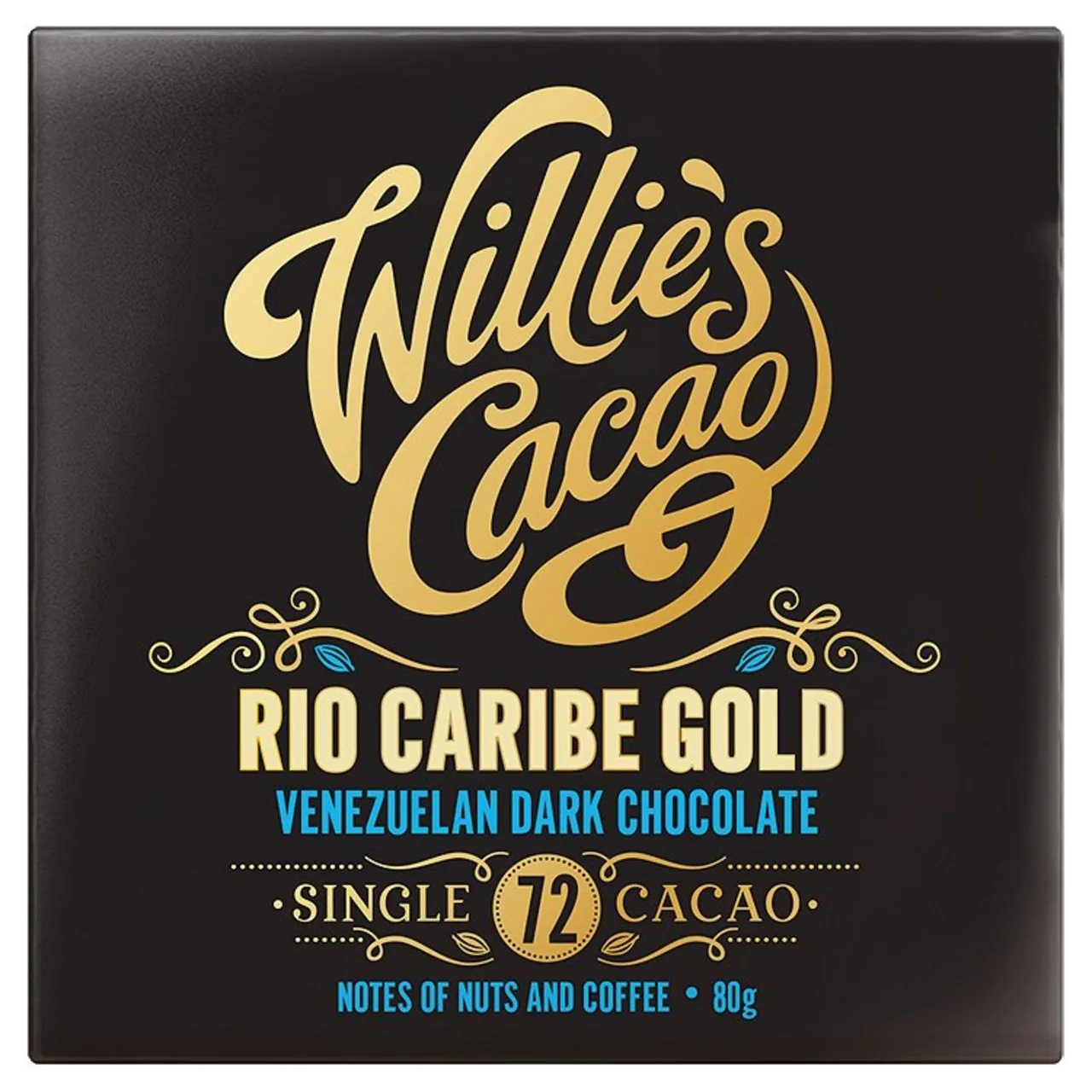 Willie's Cacao Venezuelan Dark Chocolate 72% 50g