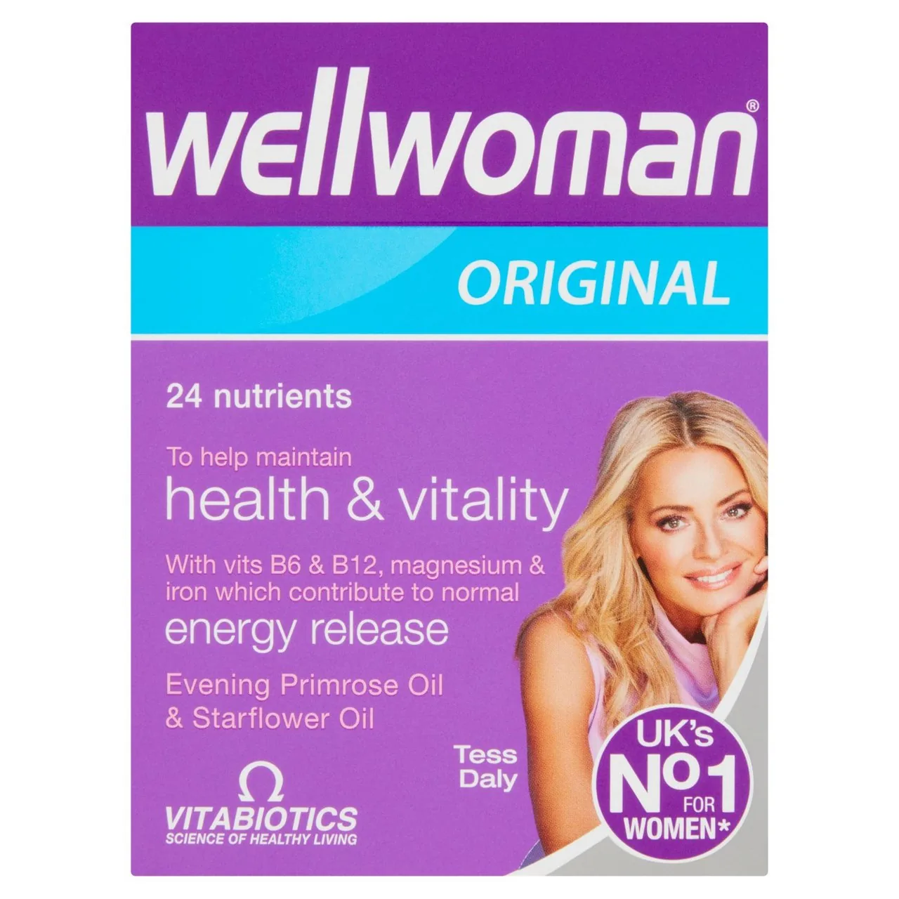 Vitabiotics Wellwoman Original Health & Vitality Capsules 30 per pack