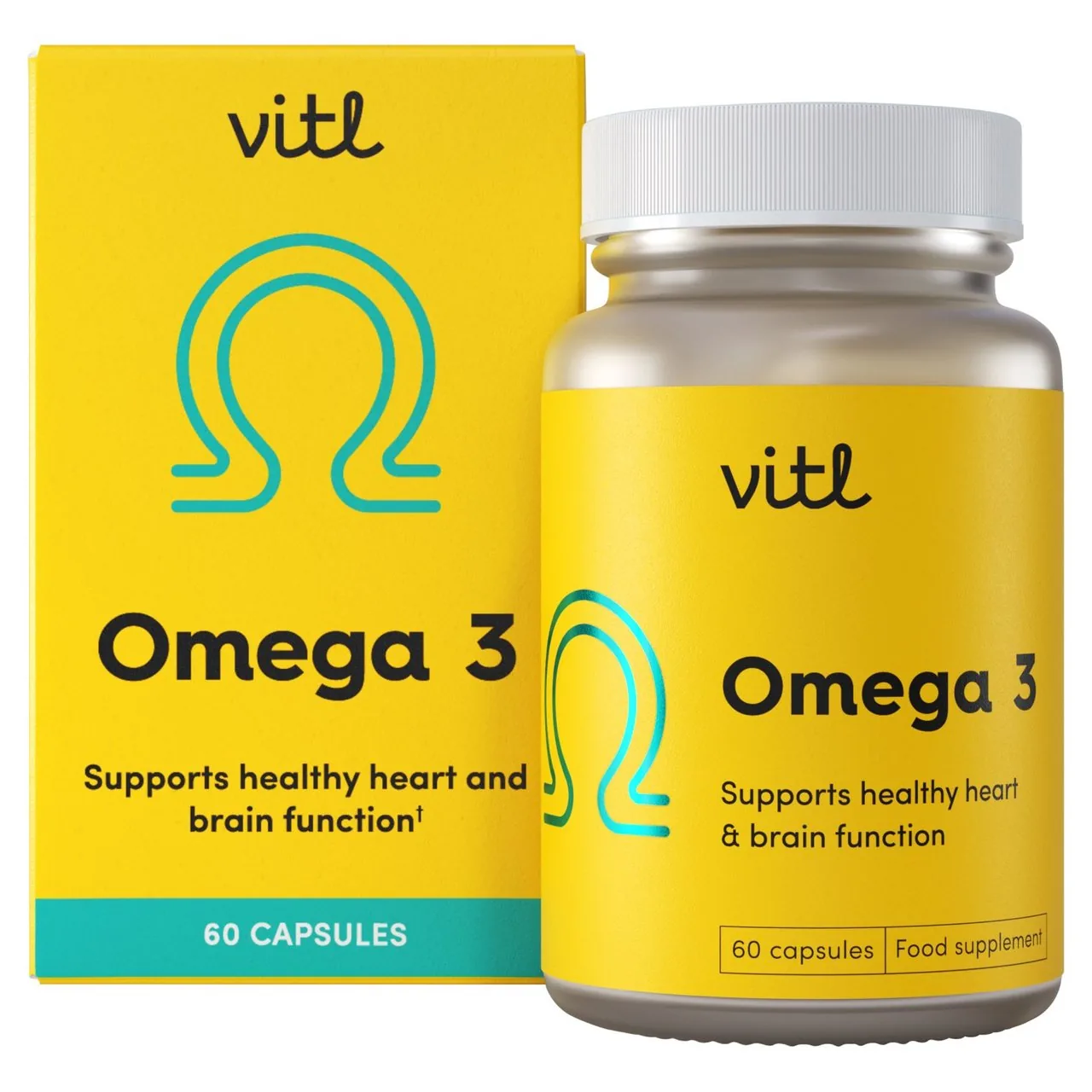 Vitl Omega 3 Capsule 60 per pack
