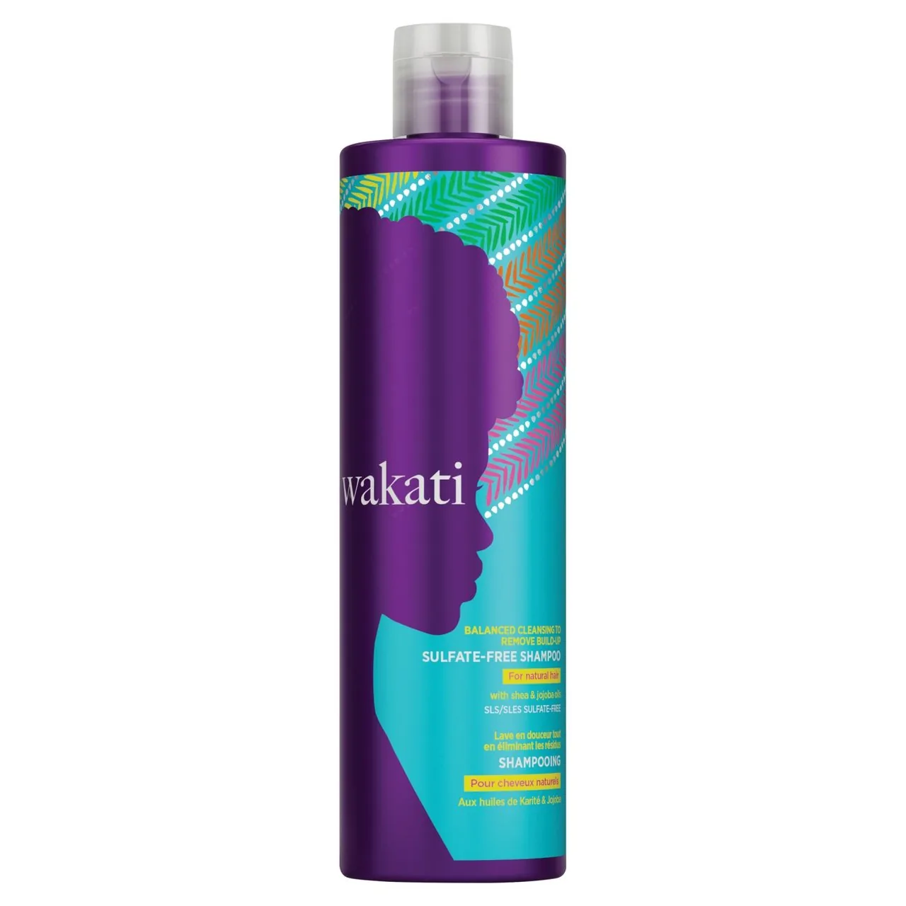 Wakati Sulphate-Free Non-Stripping Auto-Detangling Shampoo 235ml