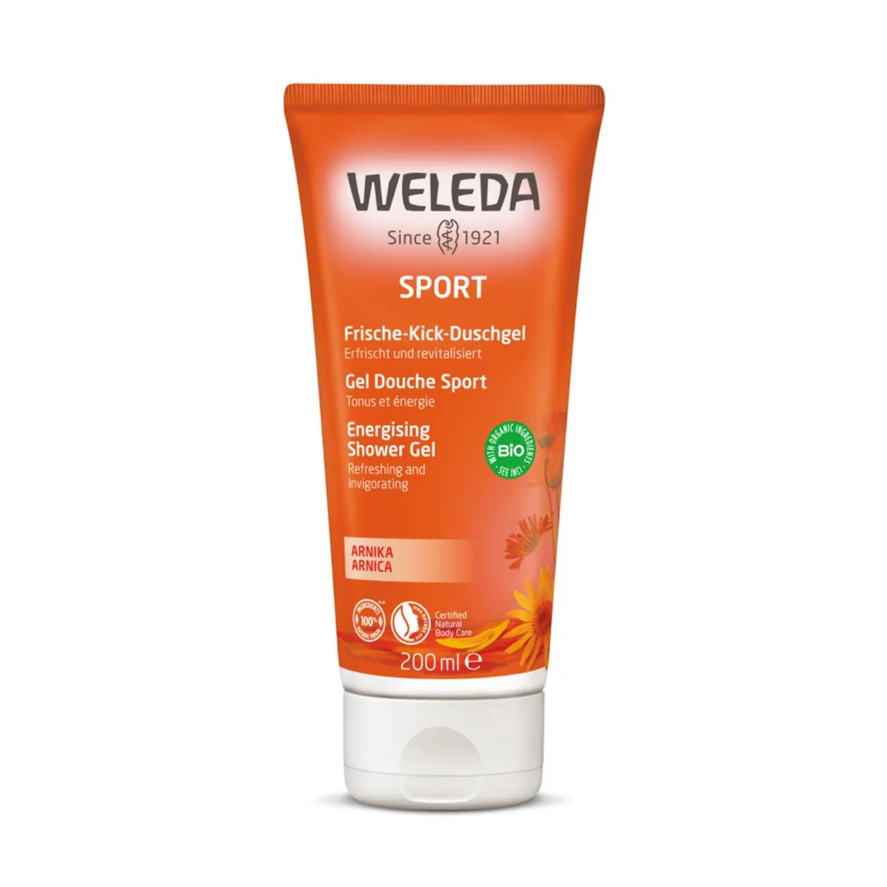 Weleda Arnica Sport Energising Vegan Shower Gel 200ml