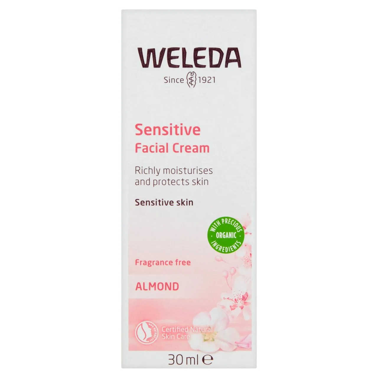 Weleda Natural Almond Soothing Facial Cream 30ml