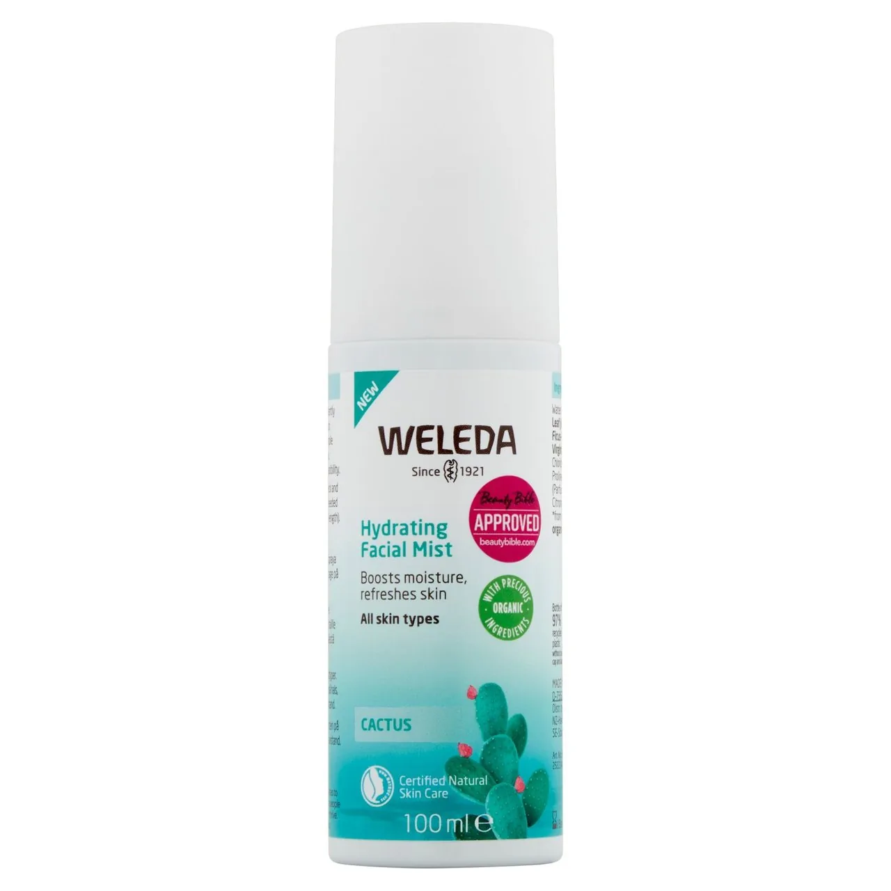 Weleda Prickly Pear Hydrating Facial Mist 100ml