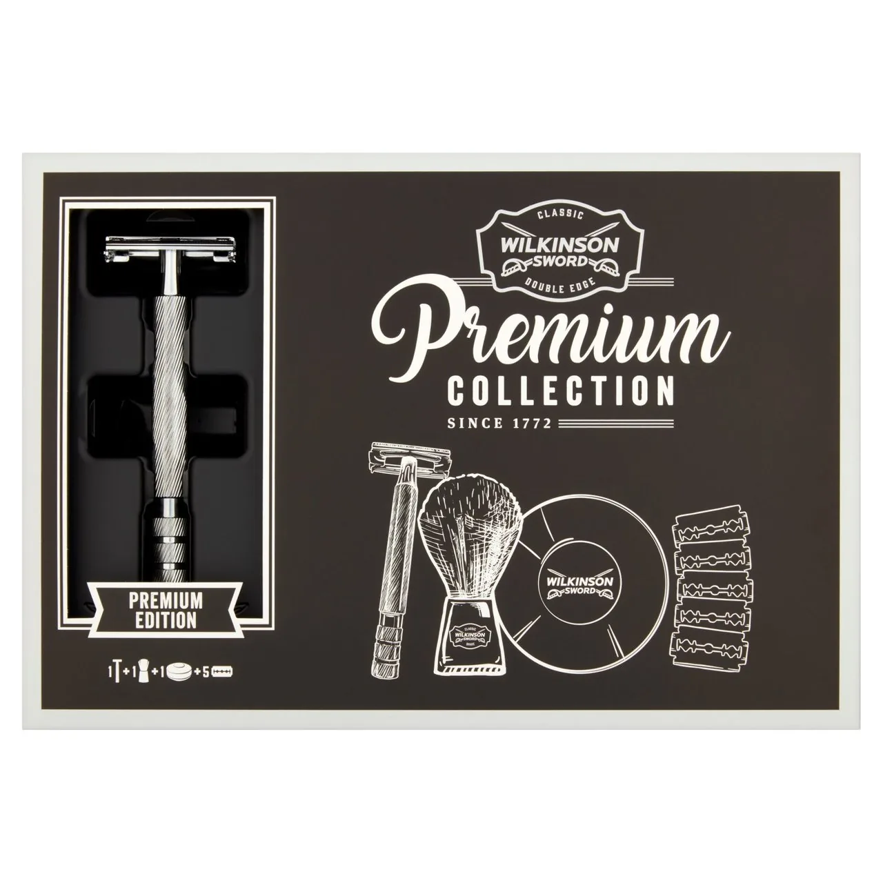Wilkinson Sword Double Edge Men's Razor Gift Set