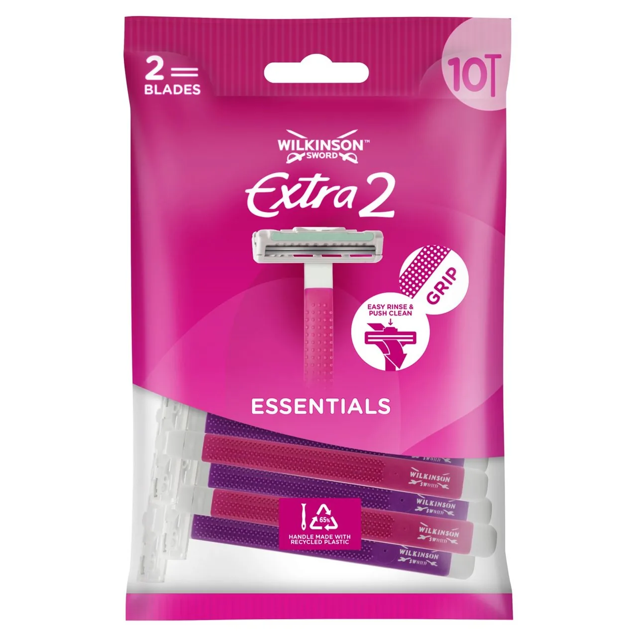 Wilkinson Sword Extra 2 Disposable Women's Razors 10 per pack