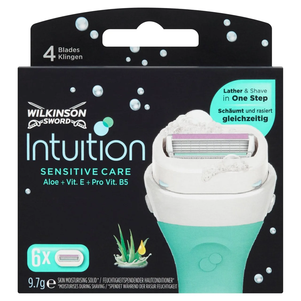 Wilkinson Sword Intuition Sensitive Women's Razor Blades 6 per pack
