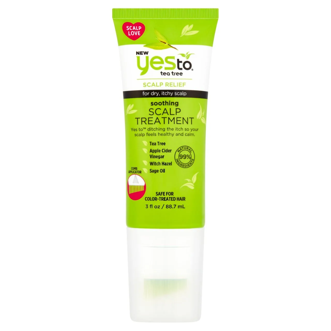 Yes to Tea Tree Soothing Scalp Relief Treatment 89ml