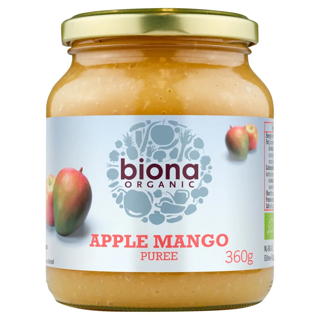Biona Organic Apple Mango Puree 360g