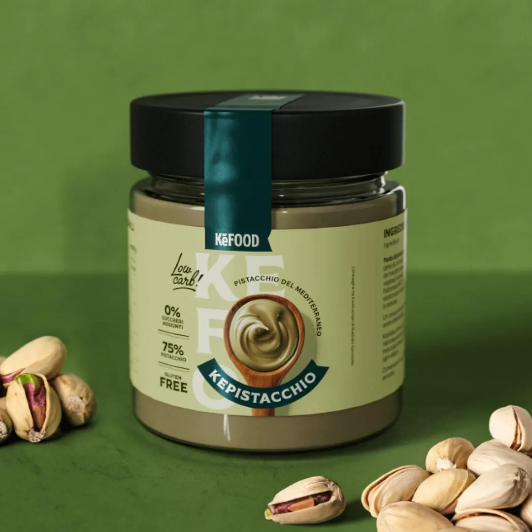 KEPISTACCHIO 250G CREMA SPALMABILE PISTACCHIO E CACAO SENZA ZUCCHERO