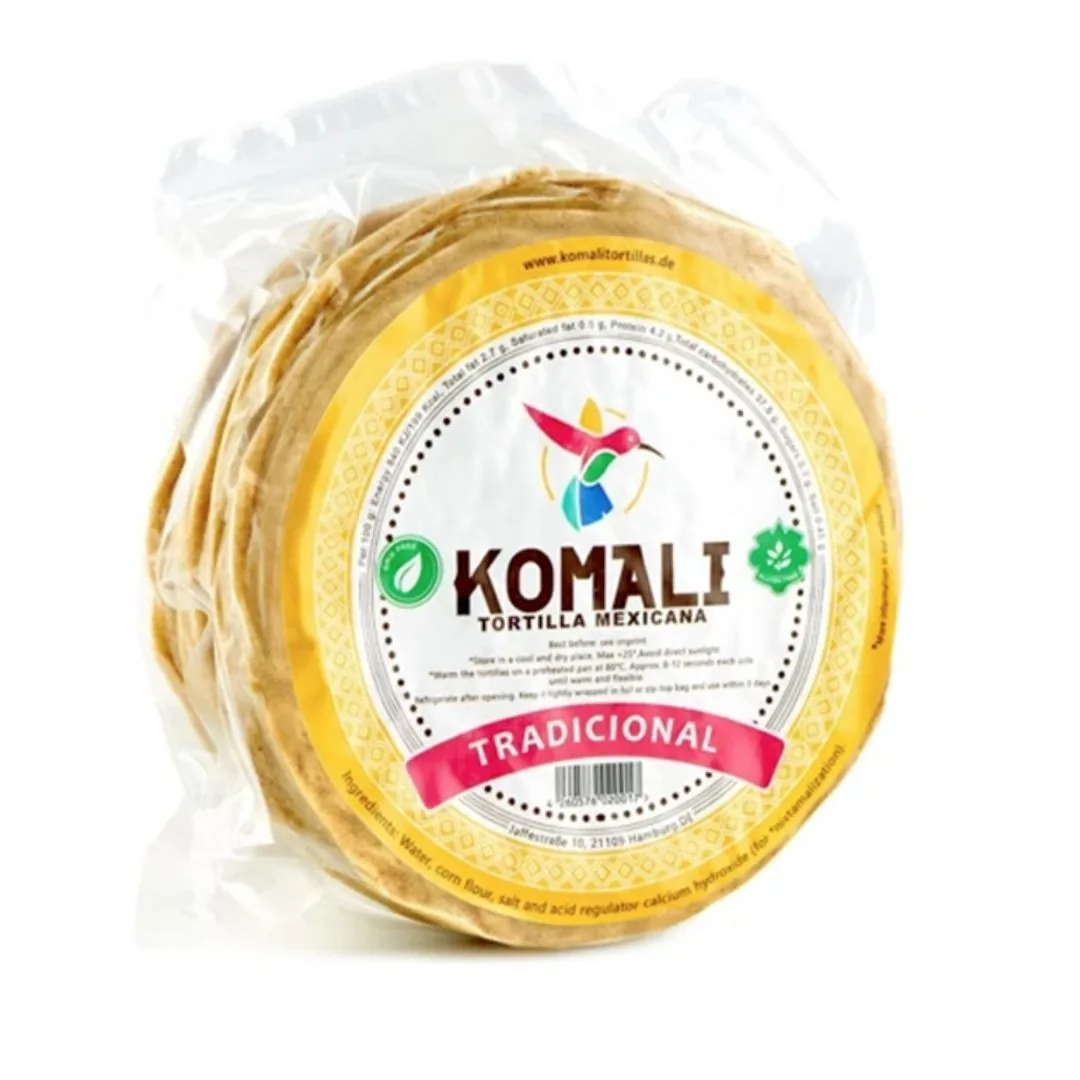 Komali Tortilla Mexicana Tradicional, tortillas mexicaines de 500g