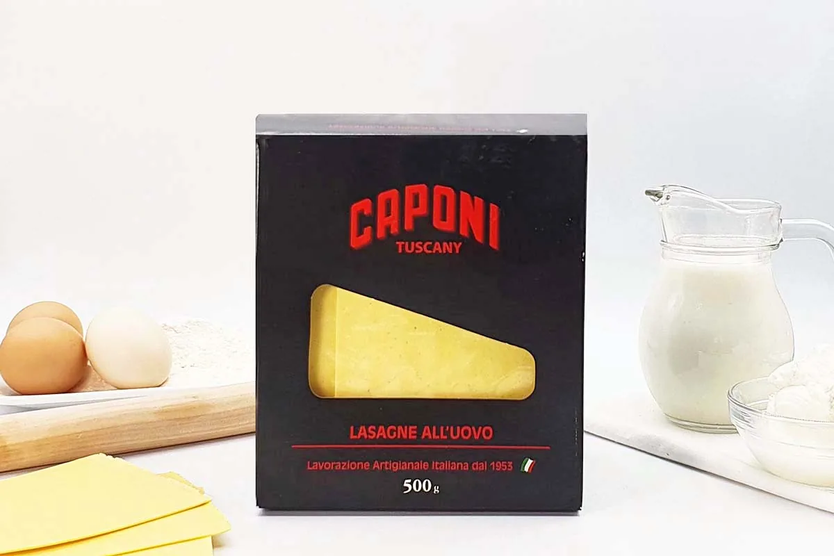Lasagne stese all'uovo