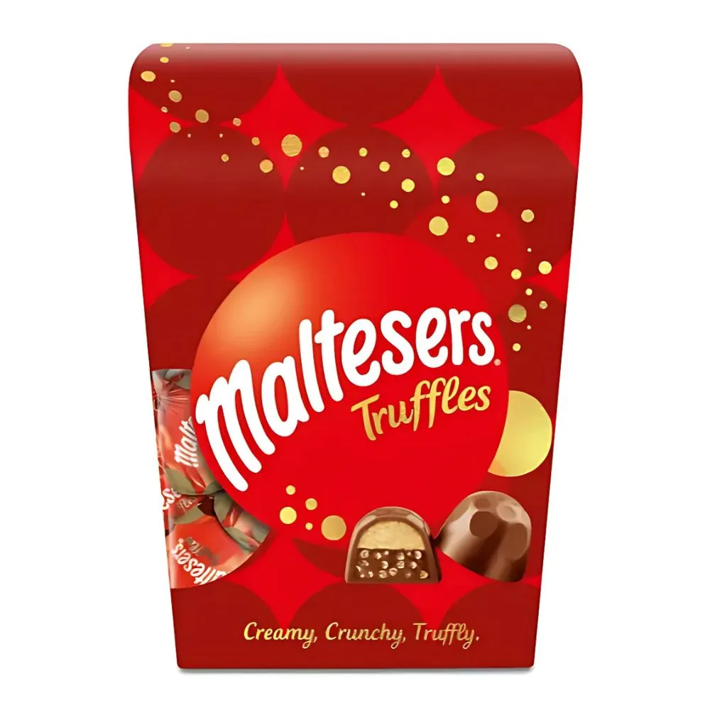 Maltesers Truffles, chocolat au lait avec un fourrage de malt, chocolat et morceaux de miel de 336g