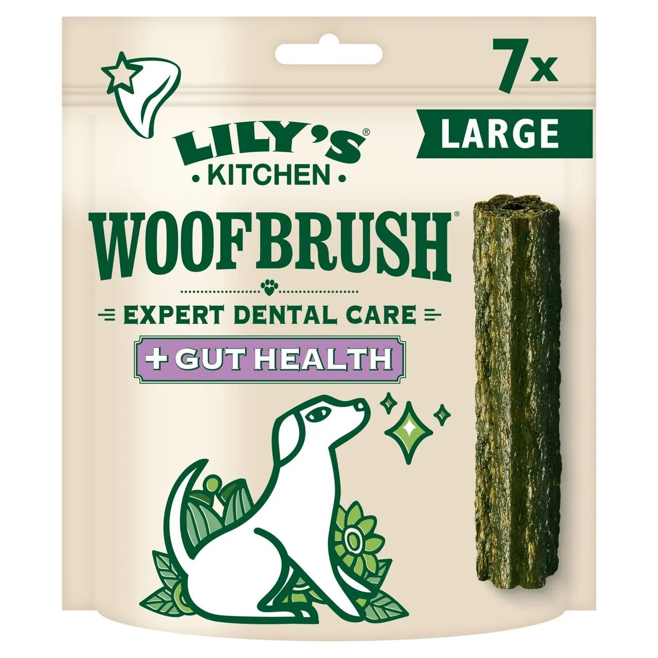 Lily's Kitchen Woofbrush Gut Health Large Dog Multipack 7 x 47g