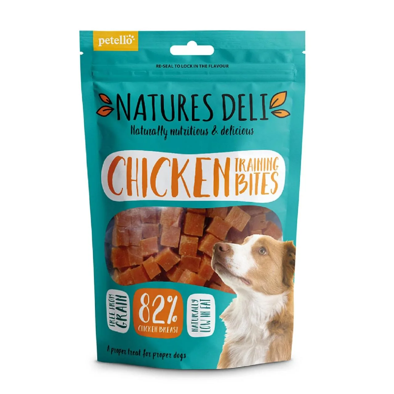 Natures Deli Chicken Training Bites Dog Treats 100g