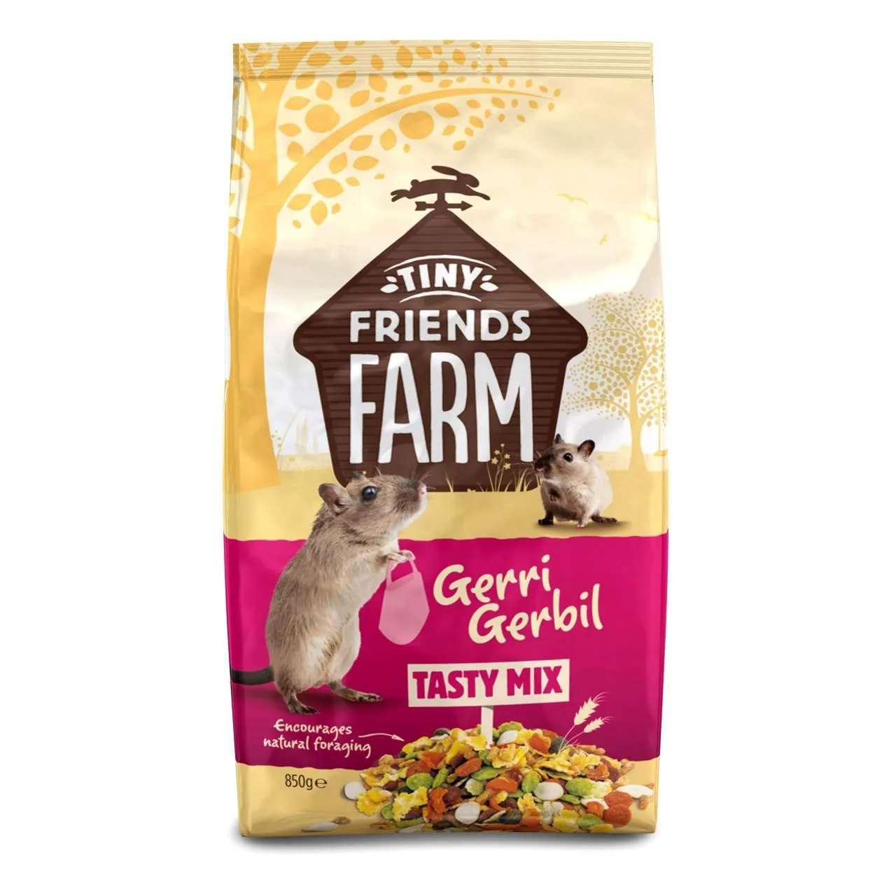 Supreme Tiny Friends Farm Gerri Gerbil Tasty Mix 850g