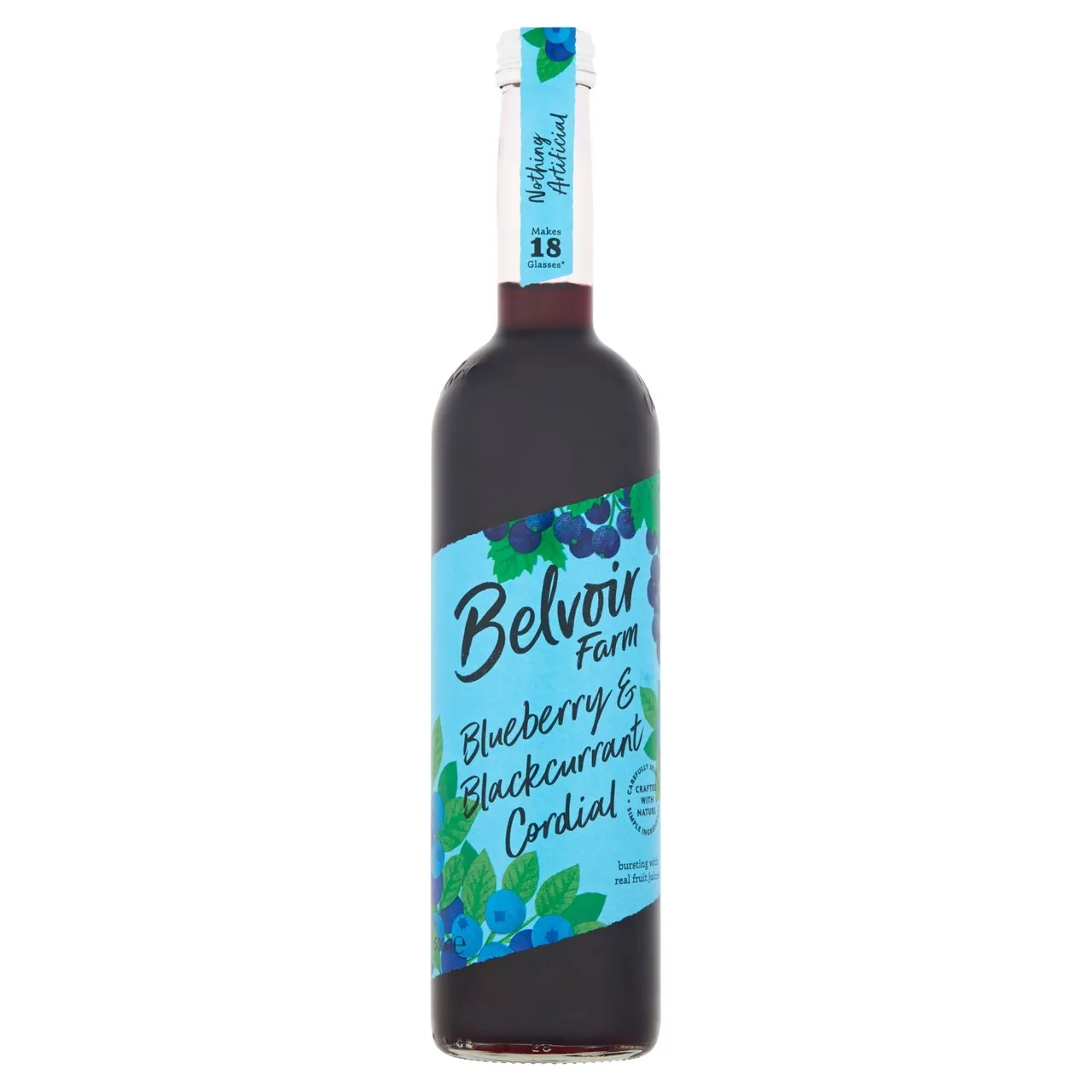 Belvoir Blueberry & Blackcurrant Cordial 500ml