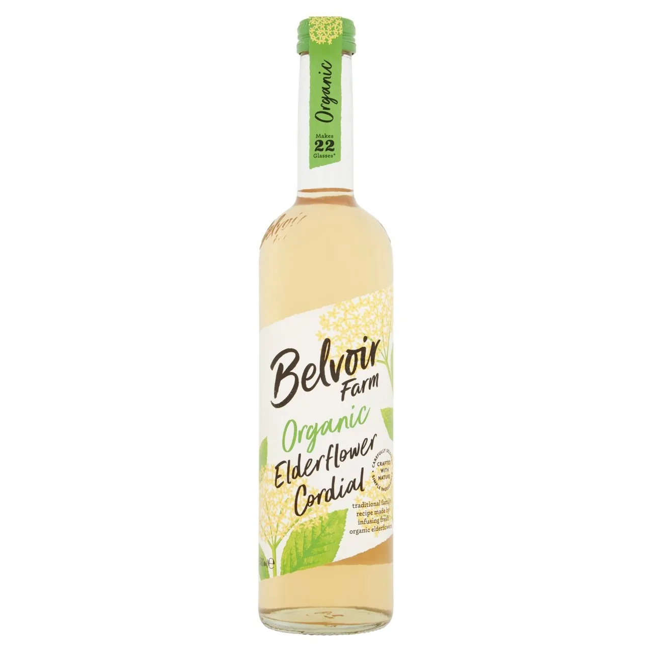 Belvoir Organic Elderflower Cordial 500ml