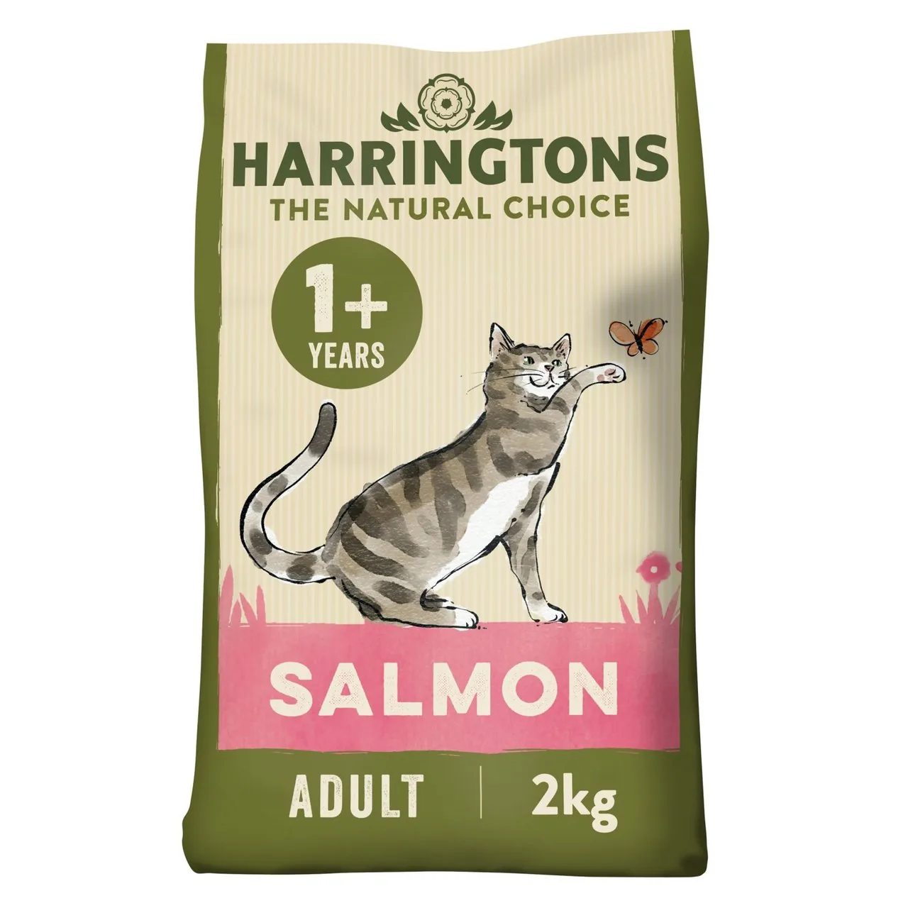 Harringtons Complete Adult Salmon Cat Food 2kg