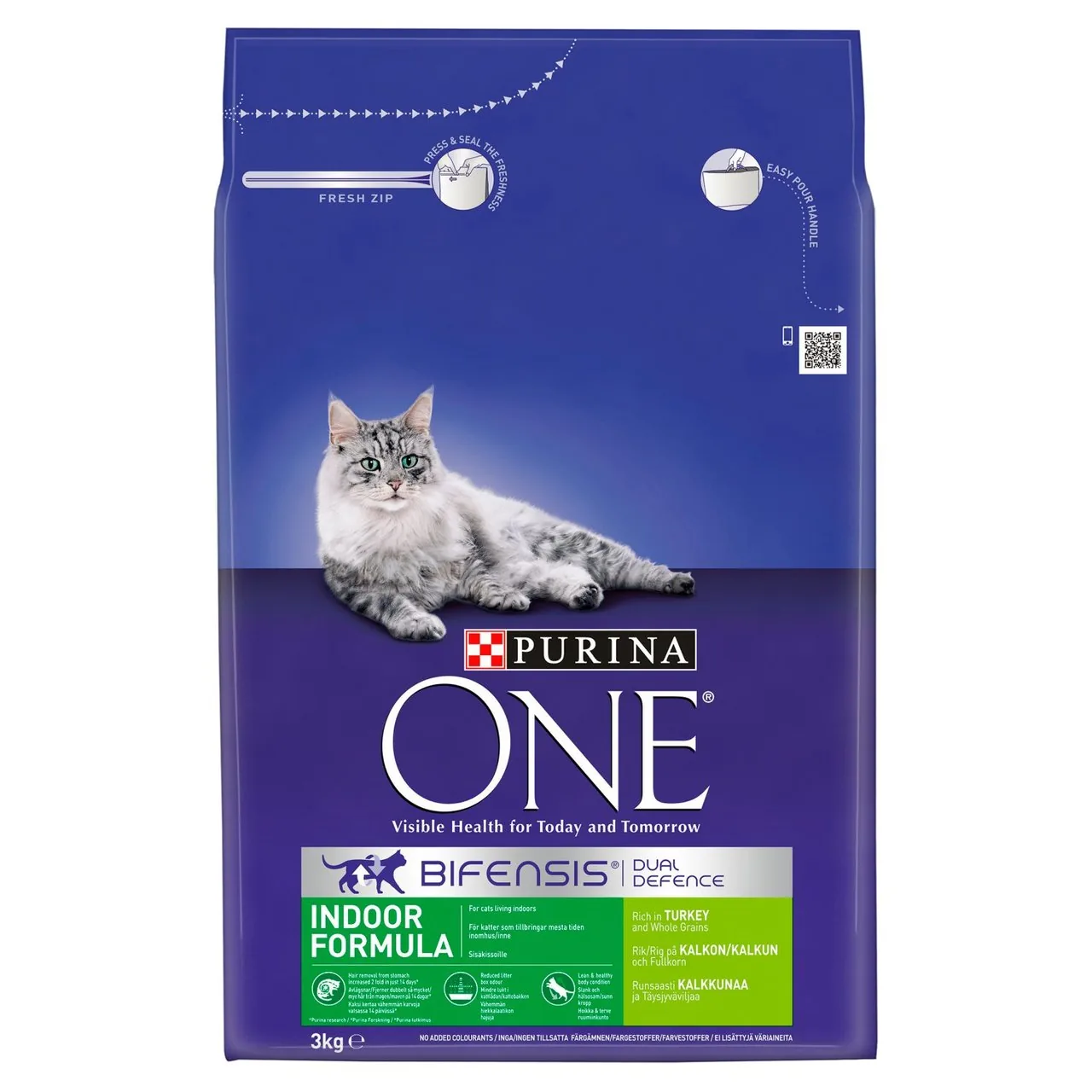 Purina ONE Indoor Adult Turkey & Whole Grain 3kg